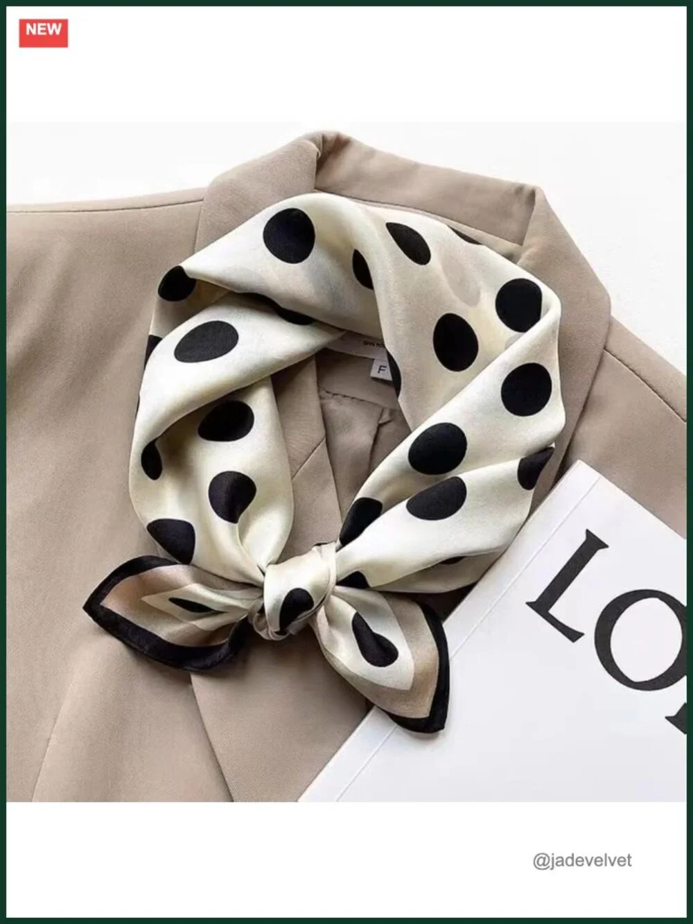 100% Mulberry Silk Square Scarf 21